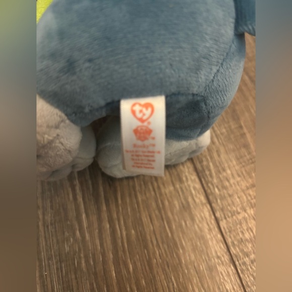 TY Beanie Baby Boos Paw Patrol Rocky Plush Stuffed Animal Toy With Tag - Picture 4 of 4